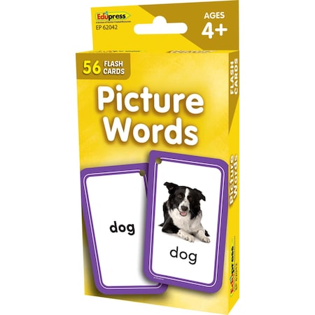 Edupress Picture Words Flash Cards TCR62042